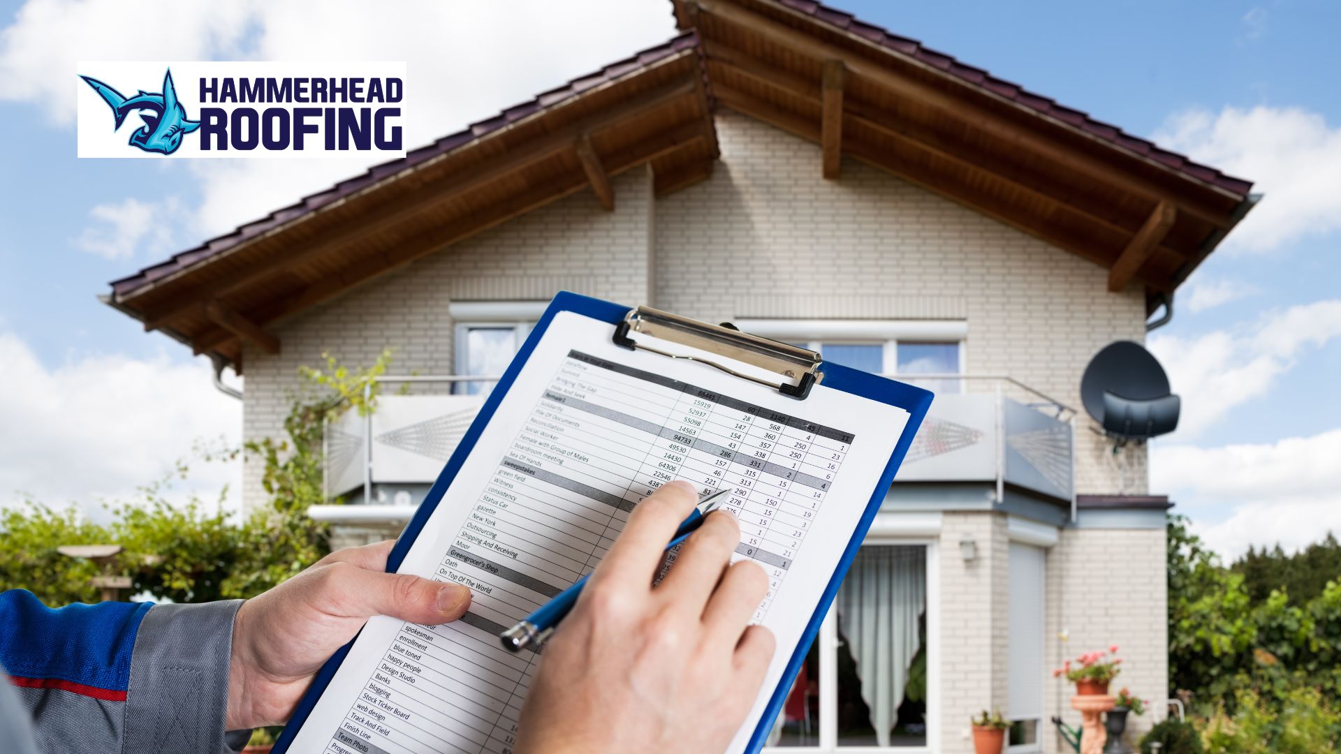 roof inspection process