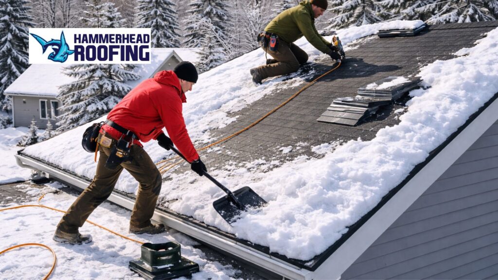 Can you replace a roof in winter