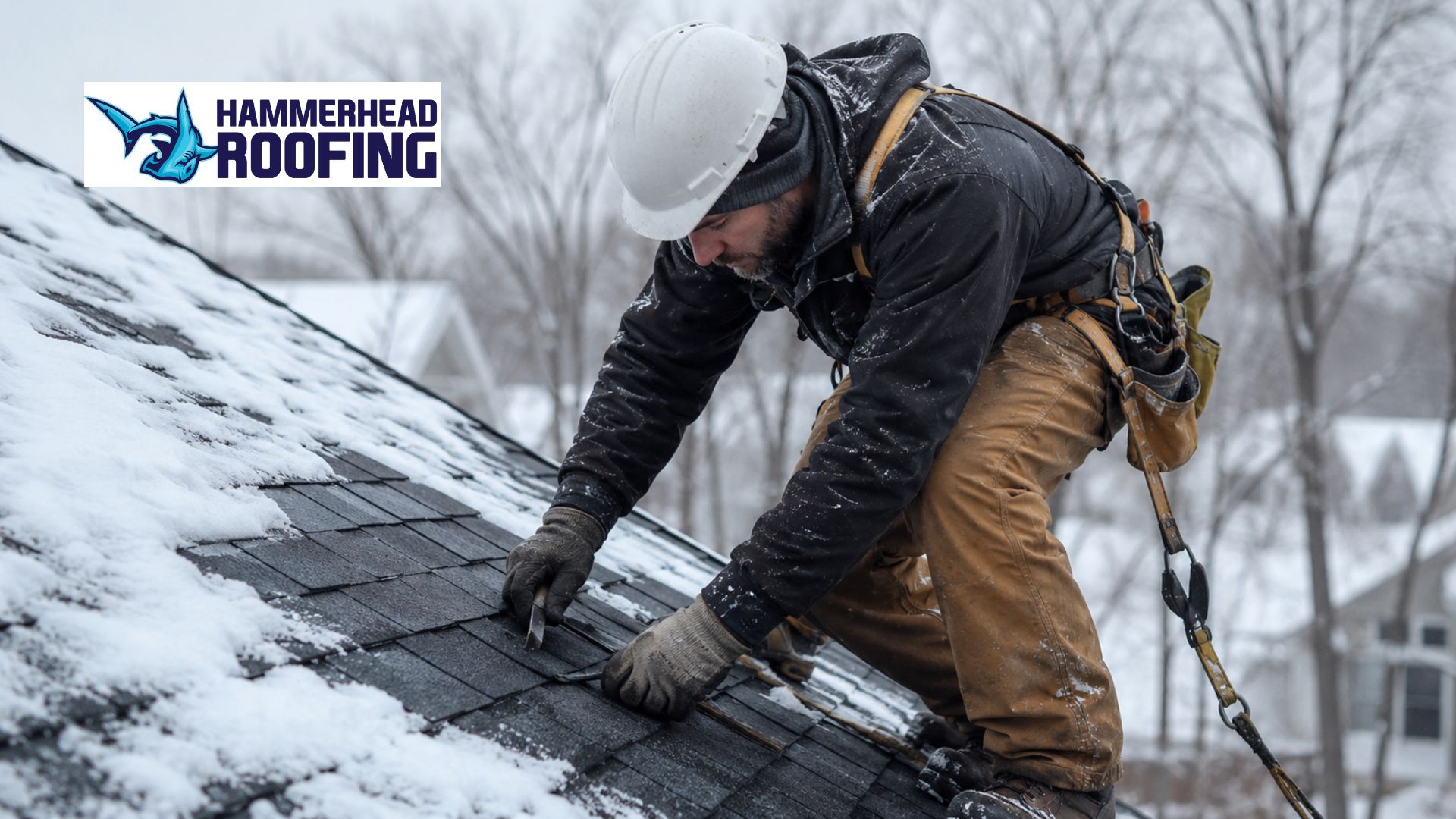 winter roof replacement maintenance tips