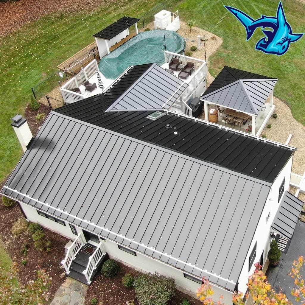 HammerHead Roofing standing-seam metal roof project